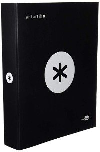 Carpeta 4 anillas Antartik negro