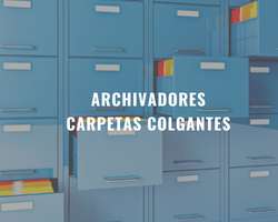 Archivo carpetas colgantes